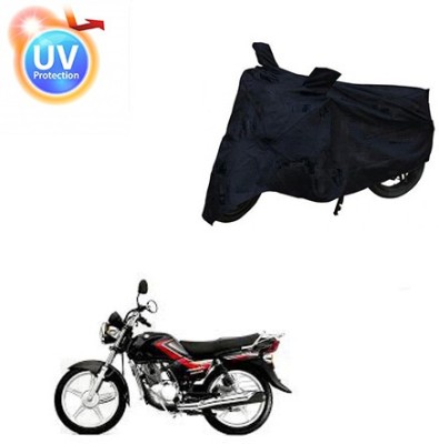 Atulit enterprises Two Wheeler Cover for Honda(Passion Plus, Black)