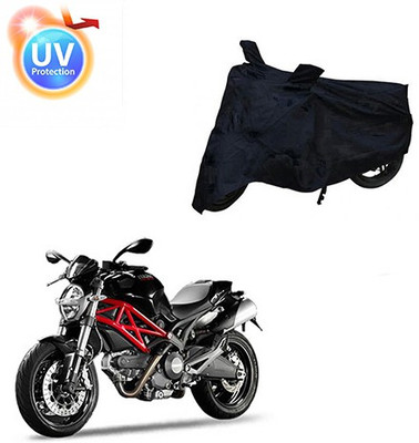 Atulit enterprises Two Wheeler Cover for Ducati(Monster 796 S2R, Black)