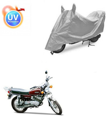 saanvi Two Wheeler Cover for Yamaha(RX 100, Silver)