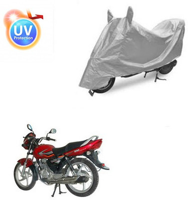 Atulit enterprises Two Wheeler Cover for Suzuki(Zeus, Silver)