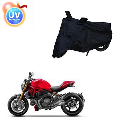 Atulit enterprises Two Wheeler Cover for Ducati(Monster 795, Black)