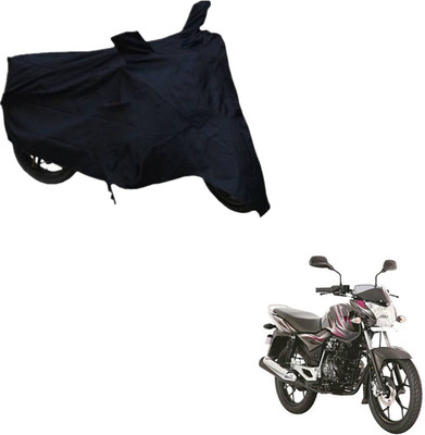 THE REAL ARV Two Wheeler Cover for Bajaj(Discover 150 s, Black)
