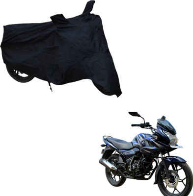 THE REAL ARV Two Wheeler Cover for Bajaj(Discover 150 f, Black)