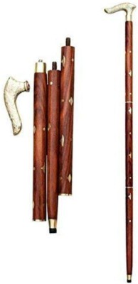 Holyratna Foldable Wooden Sticks Walking Stick