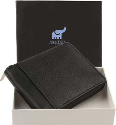 modix Men Trendy, Formal, Travel Black Genuine Leather Wallet(5 Card Slots)