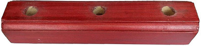 DTD Stump Stand Wooden Best Stump Stand Cricket Made of Natural Wood(Red)
