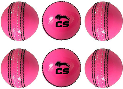 CEELA INCREDIBALL Cricket Training Ball(Standard, Pack of 6, Pink)