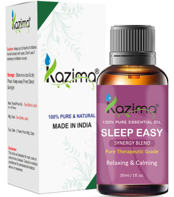 Kazima SLEEP EASY BLEND ESSENTIAL Oil (30ml) Pure Therapeutic Grade For Relaxing & Calming(30 ml)