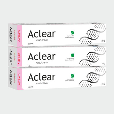 1% OFF on Atrimed Aclear Anti Acne Topical Pack of 3(60 g) 1% OFF on Atrimed Aclear Anti Acne Topical Pack of 3(60 g)
