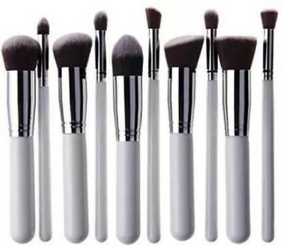 BR Belle Rosa 10 PCS PREMIUM QUALITY MAKEUP BRUSH SET TOOL PRO FOUNDATION BRUSH POWDER EYE BLENDER EYESHADOW CONCEALER BLUSH BRUSH KIT ( SET OF 10 )(Pack of 10)