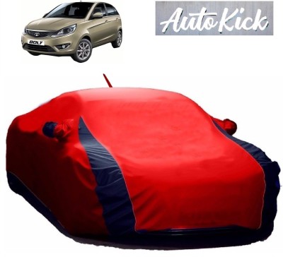 AutoKick Car Cover For Tata Bolt (With Mirror Pockets)(Multicolor)