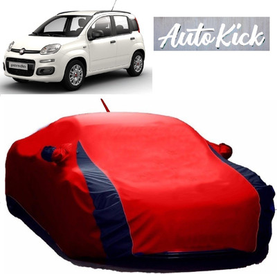 AutoKick Car Cover For Fiat Panda (With Mirror Pockets)(Multicolor)
