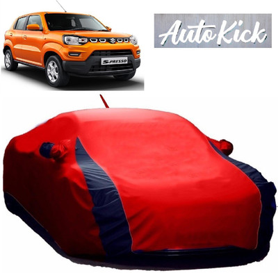 AutoKick Car Cover For Maruti Suzuki S-Presso (With Mirror Pockets)(Multicolor)