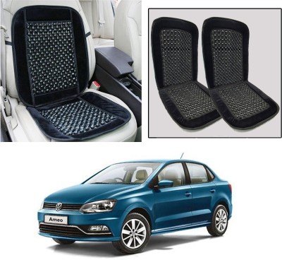 Oshotto Velvet, Wooden Car Seat Cover For Volkswagen Ameo(NA, Split Back Seat, Without Back Seat Arm Rest, 4 Seater)