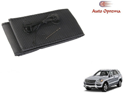 Auto Oprema Steering Cover For Mercedes Benz ML(Black, Leather)