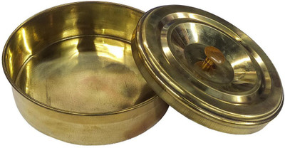 Japsin Sand Test Sieve Lid & Pan Sieve(Gold Pack of 1)