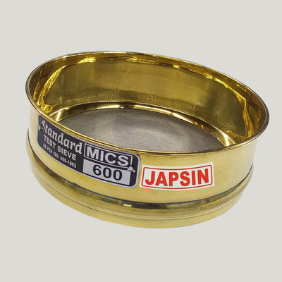 Japsin Sand Test Sieve 600 µ Sieve(Brown Pack of 1)