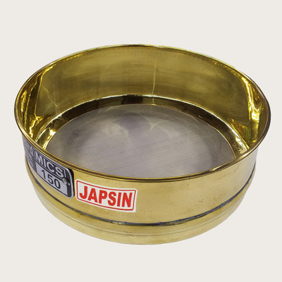Japsin Sand Test Sieve 150 µ Sieve(Brown Pack of 1)