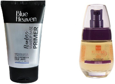 BLUE HEAVEN primer & fonundation florina set Primer  - 30 g(transperent, natural)