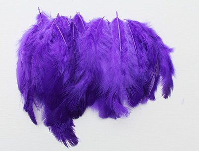 handymandy store Pack of 100 Decorative Feathers(4 inches Synthetic Material)