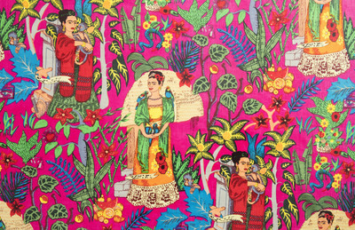 Ravaiyaa - Attitude Is Everything Pure Cotton Self Design Multi-purpose Fabric