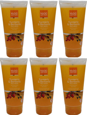 VLCC Turmeric & Berberis With Bacopa & Aloe Vera (Pack of 2) Face Wash(900 ml)
