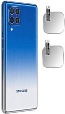 DAFFIN Back Camera Lens Glass Protector for Samsung Galaxy F62(Pack of: 2)