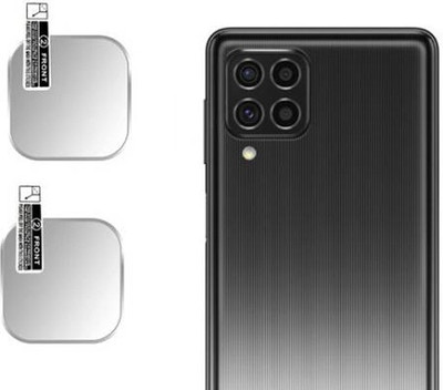 DAFFIN Back Camera Lens Glass Protector for Samsung Galaxy F62(Pack of: 2)