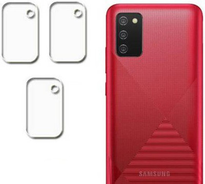 DAFFIN Back Camera Lens Glass Protector for Samsung Galaxy M02s(Pack of: 3)