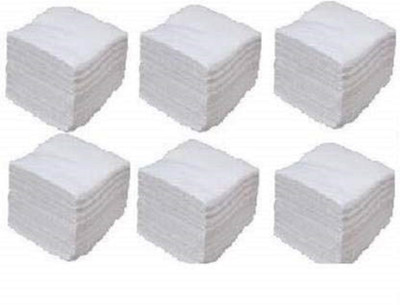 NSCC Paper Napkins Tissue - Pack of 6 pcs 420 Sheets White Napkins White Paper Napkins(420 Sheets)