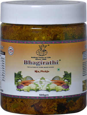 Bhagirathi MIX PICKLE Mixed Vegetable Pickle(500 g)
