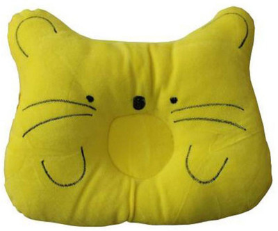 Customary Polyester Fibre Animals Sleeping Pillow Pack of 1(Yellow)