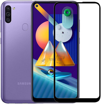 Express Buy Edge To Edge Tempered Glass for Samsung Galaxy M11(Pack of 1)