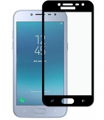 HIE POWER Edge To Edge Tempered Glass for Samsung Galaxy J2 Pro (Premium 5D 9H Full Glue)(Pack of 1)
