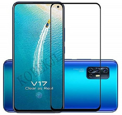 Express Buy Edge To Edge Tempered Glass for Vivo V17 Pro(Pack of 1)