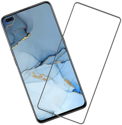 Express Buy Edge To Edge Tempered Glass for Oppo Reno 3 Pro(Pack of 1)