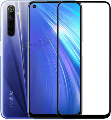 Express Buy Edge To Edge Tempered Glass for Realme 6 Pro(Pack of 1)