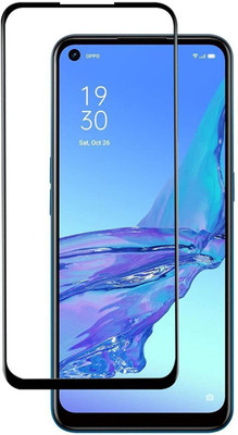 Express Buy Edge To Edge Tempered Glass for Oppo A53(Pack of 1)