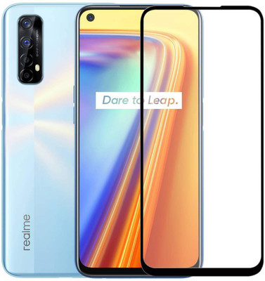 Express Buy Edge To Edge Tempered Glass for Realme 7(Pack of 1)