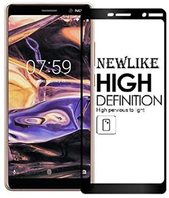 9H Edge To Edge Tempered Glass for Nokia 3.1 Plus (Premium 6D 9H Full Glue)(Pack of 1)