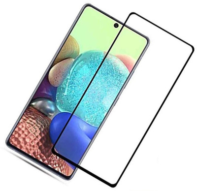LIKEDESIGN Edge To Edge Tempered Glass for SAMSUNG Galaxy A52(Pack of 1)