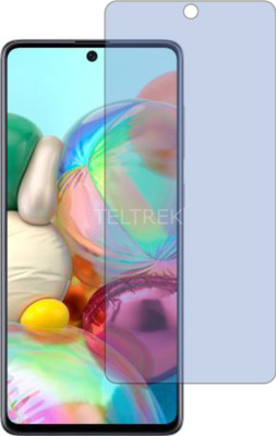 TELTREK Tempered Glass Guard for SAMSUNG A71 ( Flexible Antiblue Light )(Pack of 1)