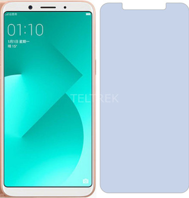 TELTREK Tempered Glass Guard for OPPO A83 (Antiblue Light, Flexible)(Pack of 1)