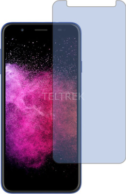 TELTREK Tempered Glass Guard for PANASONIC ELUGA I7 (Antiblue Light, Flexible)(Pack of 1)
