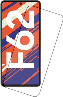 Knotyy Tempered Glass Guard for Samsung Galaxy F62(Pack of 1)