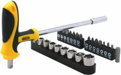 SHB 25 in 1 Multi Bits Hex Socket Wrench Screwdriver Set Deep Nuts Driver Combination Screwdriver Set (Pack of 1) Standard Screwdriver Set(Pack of 1)