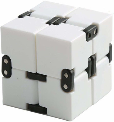 Shivsoft Infinity cube,flip cube relieves anxiety and stress for children(Multicolor)