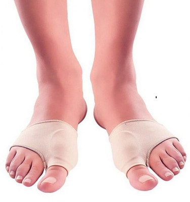 Frackson Silicone Foot Gel Thumb Bone Support Pain Relief Thumb Support (1 Pair)) Foot Support(Brown)