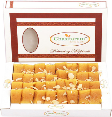 Ghasitaram Gifts Diwali Sweets - Soft Mysore Pak Box(400 g)