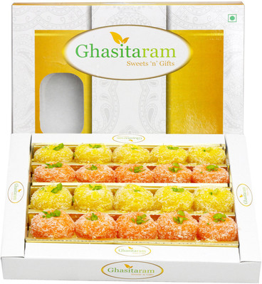 Ghasitaram Gifts Diwali Sweets - Coconut Delight Box(400 g)